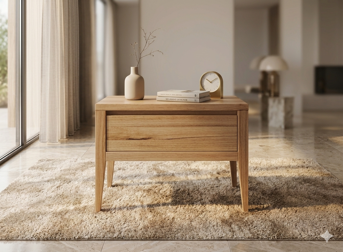 Maxwell Bedside Table (3 Drawer)